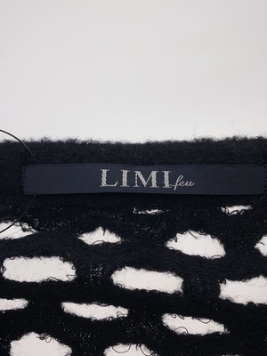 LIMI feu◆半袖カットソー/S/コットン/BLK/LY-T21-046 LIMI feu other short sleeve cut and sew S cotton Black LY