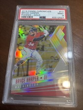 2018 Panini Chronicles - Phoenix Bryce Harper #17 Phoenix Gold /10 PSA 9