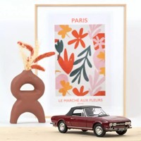 Norev 184818 1/18 Peugeot 504 Cabriolet 1969 Andalou Red Modellauto