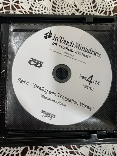 Dr. Charles Stanley - Wisdom From Above CD Sermon Set In Touch Ministries - Picture 6 of 6