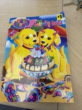 Lisa Frank Coloring Activity Book Casey  Candy Golden Retriever W/ Stickers New
