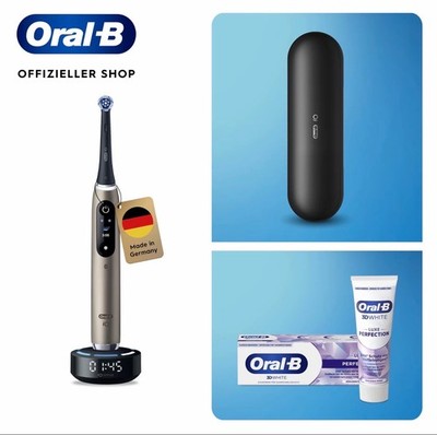 Oral-B iO Series 10 Elektrische Zahnbürste - Luna Special Black Edition