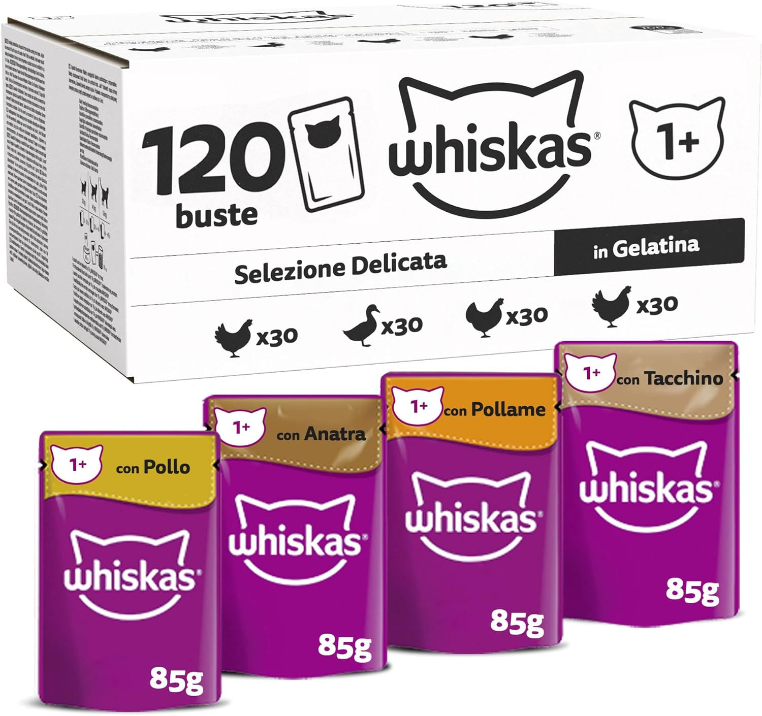 Sheba Selezione Delicata 1+ Gatto Adulto | Multipack Gelatina Pregiata