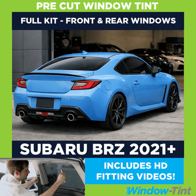 For Subaru BRZ 2021+ Pre-Cut Window Tint pre Cut window tint Full Front & Rear