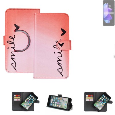 360° Schutzhülle für Tecno Pop 7 Pro Wallet Case Design smile