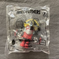 MCDONALDS TRANSFORMER WINDBLADE 7 TOY NIP MD123 
