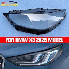 Links Auto Scheinwerfer Linse Abdeckung Klare Shell für BMW X3 G45 2025-2026