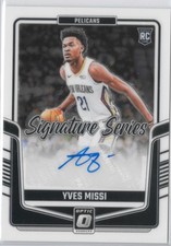 2024-25 Panini Donruss Optic - Signature Series Yves Missi, Yves Missi #SS-MIS