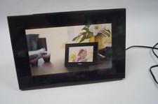 SONY DPF-D70 Digital Photo Frame 7" Clock Date S-Frame No Remote Blk WORKS B231