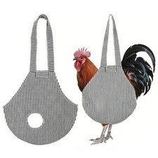 Printing Chicken Travel Pouch Farm Bird Carriers Handbag for Exhibition Driving