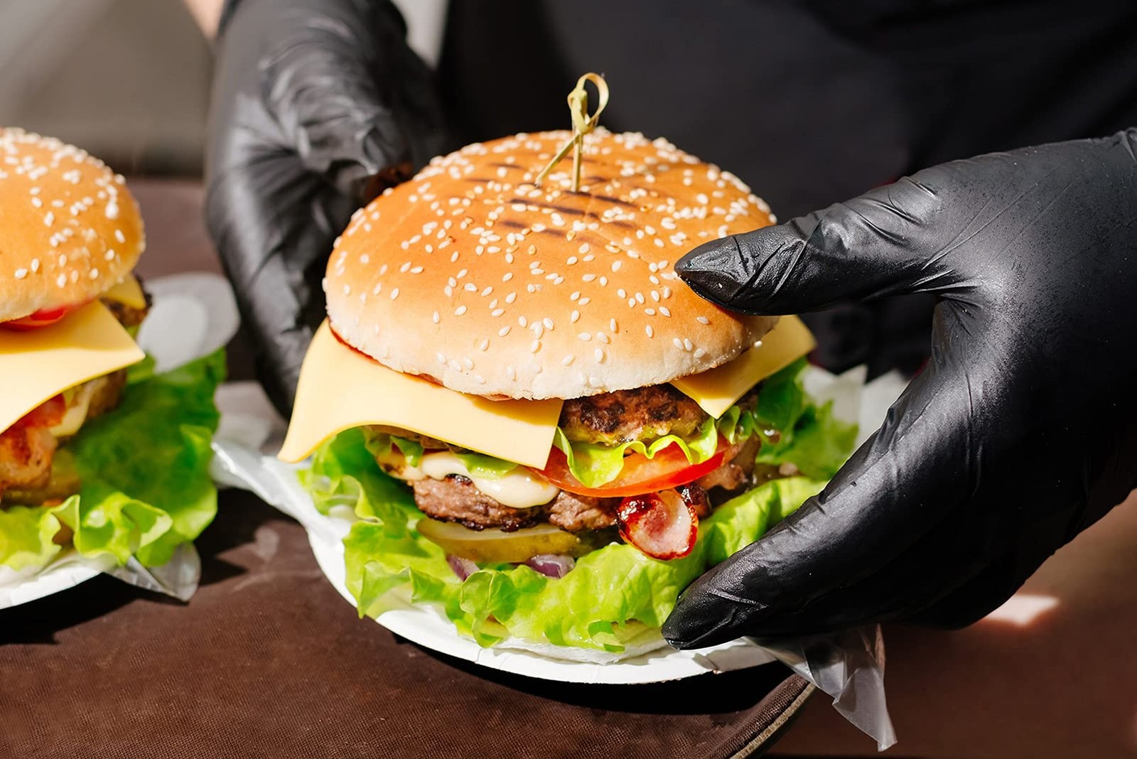 DecorRack 100 Bamboo Cocktail Picks, 4 inch Looped Knot Natural Bamboo Skewer...