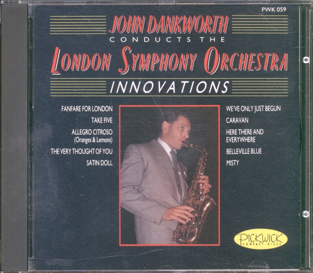 PWK059 John Dankworth Innovations CD UK Pickwick Compact Discs 1988 PWK059