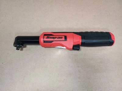 Snap On 1/4'' Drive NanoAxcess Right-Angle Driver (Tool Only) Red CTNN2040 New