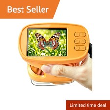 1000X Handheld Microscope Yellow Pocket Digital
