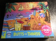 Ceaco Brian Cook  Butts on Things  500 Piece Jigsaw Puzzle Tropical Style 2457-4