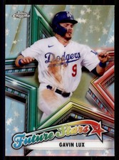 2021 Topps Chrome #FS-14 Gavin Lux Future Stars Los Angeles Dodgers