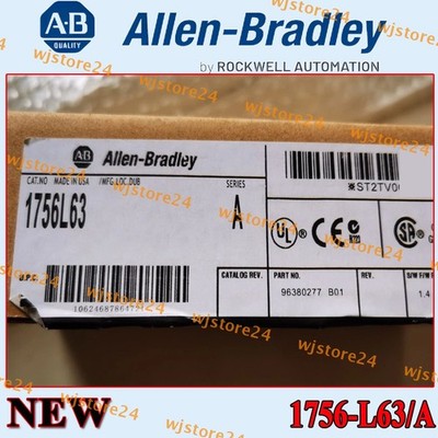 Brand New Factory Sealed NEW PLC 1756-L63 serA Free Shipping AB 1756 L63