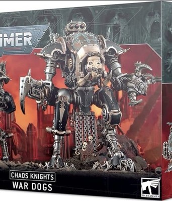Games Workshop Warhammer 40,000 Chaos Knights: Wardog sprue - Makes 1 Wardog