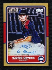 2025 Onyx Vintage Gold Border Inscribed 6/10 Xavier Neyens #VAXANE Auto 0j81