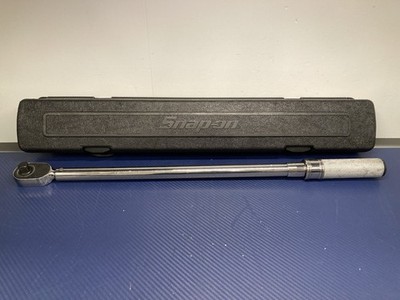 Snap-on QD3R250A 1/2'' Drive Torque Wrench 50-250 ft-lbs W/Case