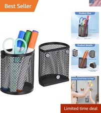 Magnetic Pencil Holder - Locker Accessories, 2 Pack Magnetic Pen Holder for R...