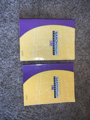 saxon math Homeschool Seven And Eighth Grade.