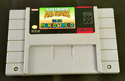 Nintendo Super Mario All-Stars + Super Mario World SNES 1993 NTSC-U/C