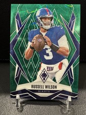 2025 Panini Phoenix - Russell Wilson #28 Green Laser /49