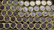 Unsearched Kennedy Half Dollar Roll (20 Coins) Mixed Dates Bank Roll Silver Hunt
