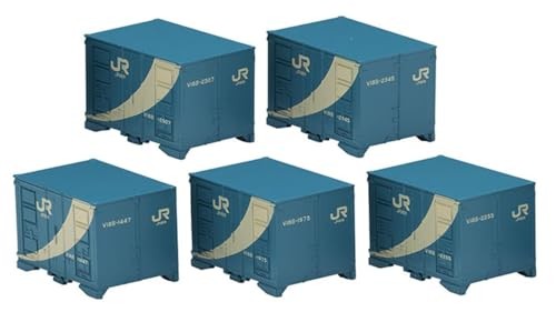 TOMIX N calibre JR V18B tipo contenedor 5 piezas 3308 suministros modelo ferr... | Zustand: Nuevo
