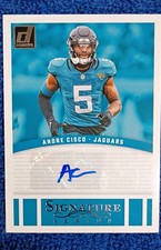 2024 Panini Donruss - Signature Series Andre Cisco #SSE-ACI (AU) Jaguars