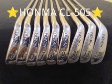 HONMA CL-505 Iron Set 9 Pieces, No. 6 Out of stock 3,4,5,7,8,9,10,11,SW USED 