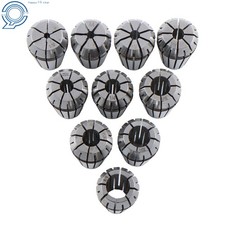 10 Pack ER16 Spring Collet Set High Precision 3/32" 3/8" by 1/32" 0.0002