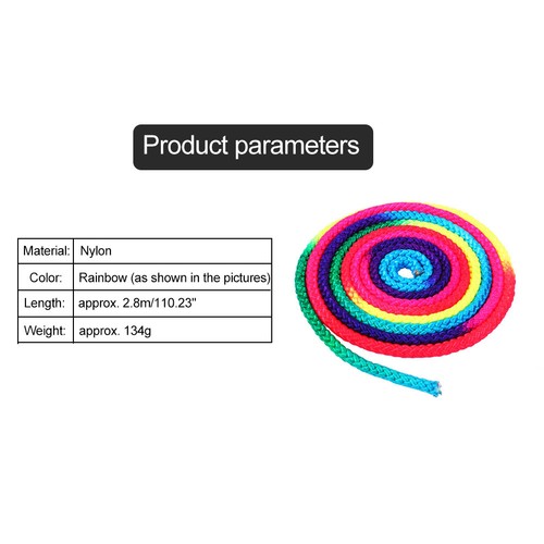 Exercise Rope Workout Rope Color Training Fitness For Dance Gymnastics FA - Afbeelding 2 van 8