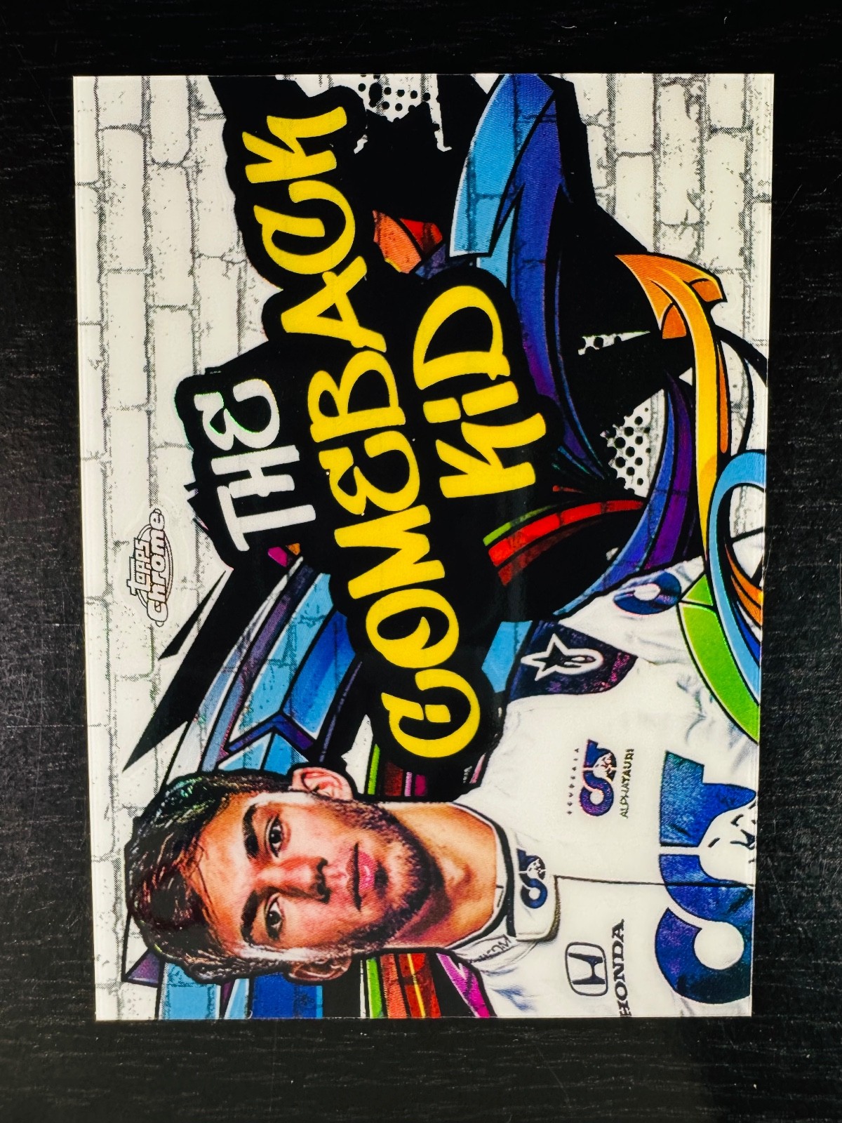 2020 Pierre Gasly Track Tags Topps Chrome #TT-8 F1 Formula 1