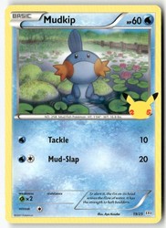Mudkip 019/025 McDonald's 25th Anniversary Holo Promo