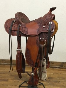 Selle de travail western pour vaches McBryan Ranch Cutter MBH08015 - 16