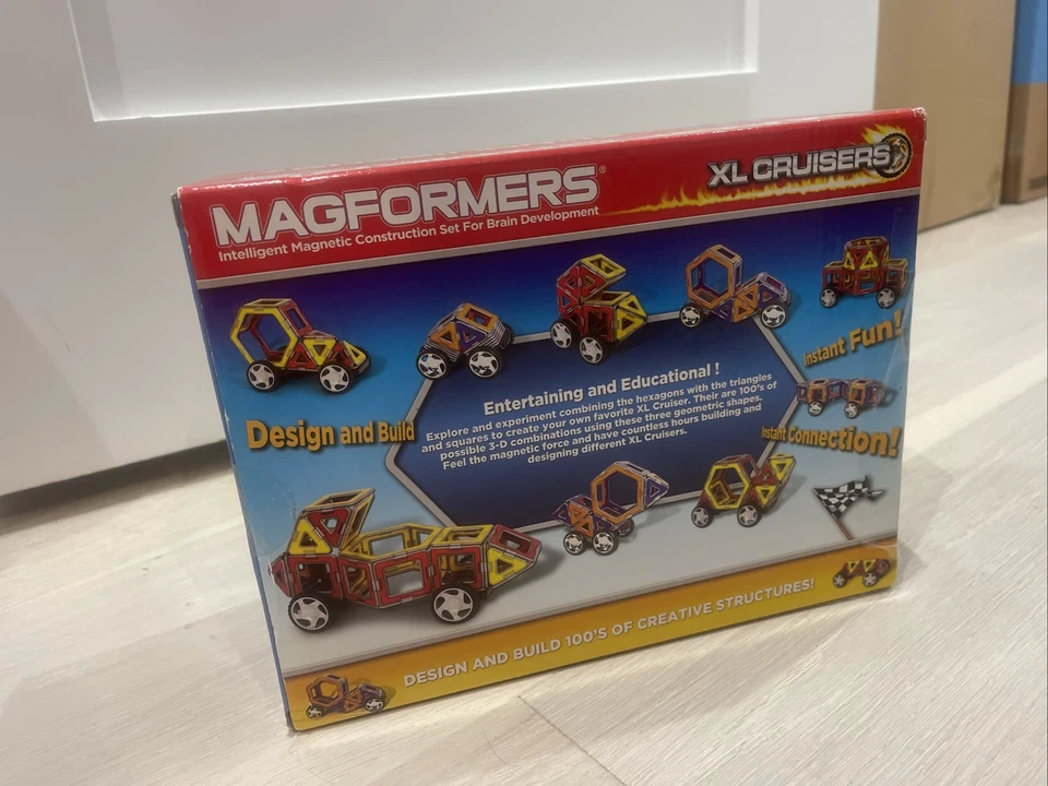 Magformers XL Cruceros Set (32 Piezas) Bloques de Construcción Magnéticos, Educativos NUEVO Foto 3 de 4
