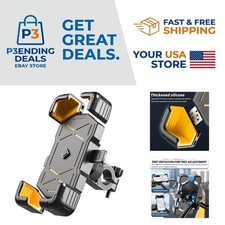 Universal Phone Holder for Motorcycles - Quick Release, Fits 4.7-7.2 Inch Phones