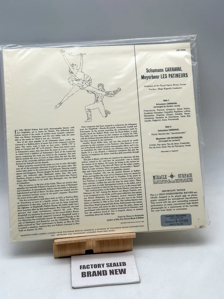 Robert Schumann, Giacomo Meyerbeer, Orchestra Of The Royal Opera House, Covent G - Image 4 of 4