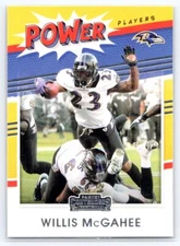 Willis McGahee 2021 Panini Contenders Power Players #PP-WMC