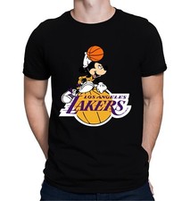 Lakers NBA Mickey Shirt, Disney Los Angeles Lakers Logo Shirt, Disney Mickey NBA