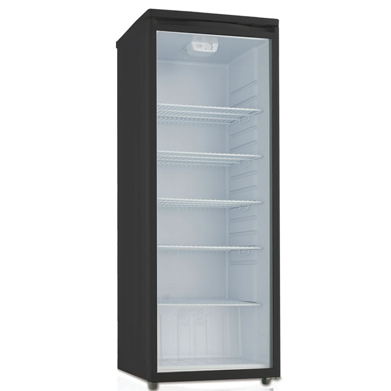 Getränkekühlschrank Flaschenkühlschrank 259 L Glastür LED Gewerbe Gastronomie