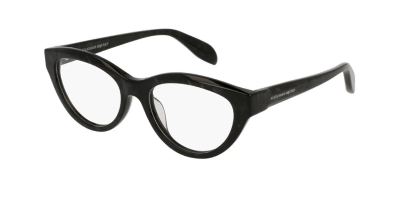 NEW! Alexander McQueen Women’s Eyeglasses (AM0045O 003) Without Case