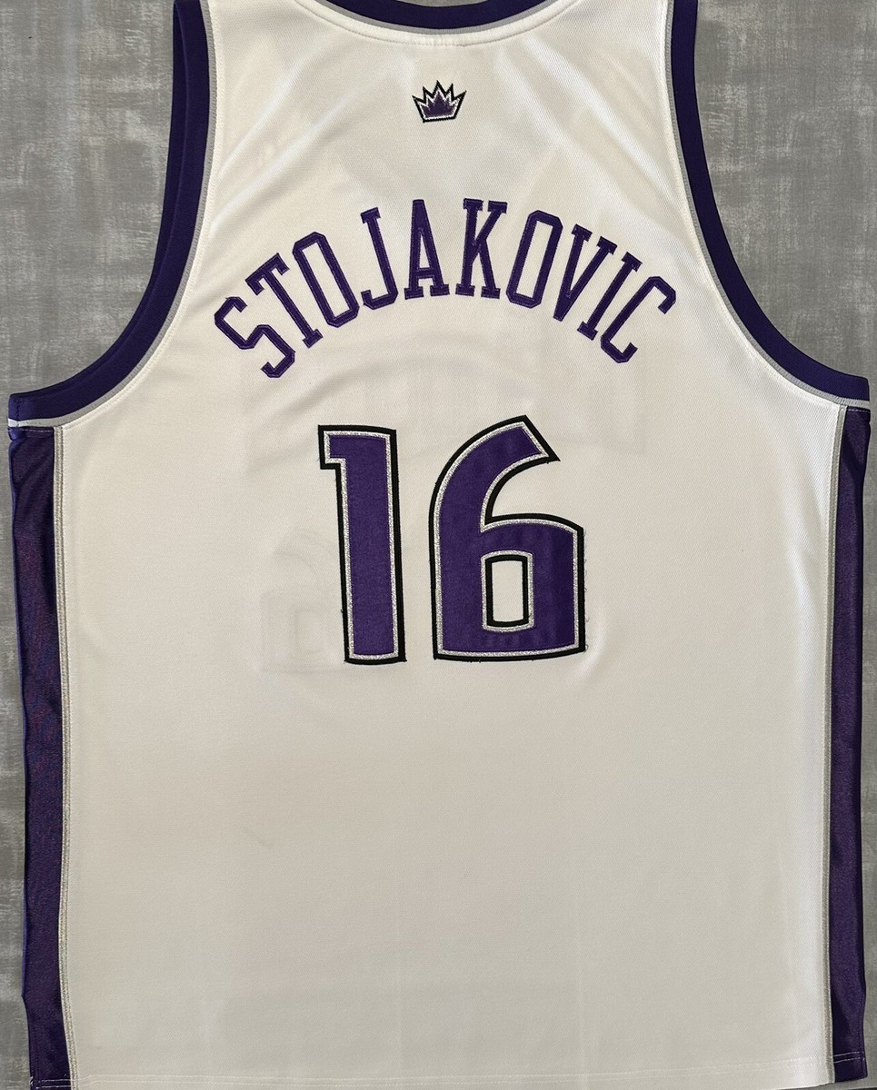 激レア‼️NBAユニフォーム SacramentoKings Stojakovic Peja Stojakovic Signed Sacramento Kings Jersey (PSA) 3xNBA