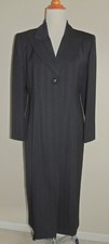 WOMEN'S CLIO 2 BLACK 100 POLYESTER 2 PIECE PANTS SUIT 8P