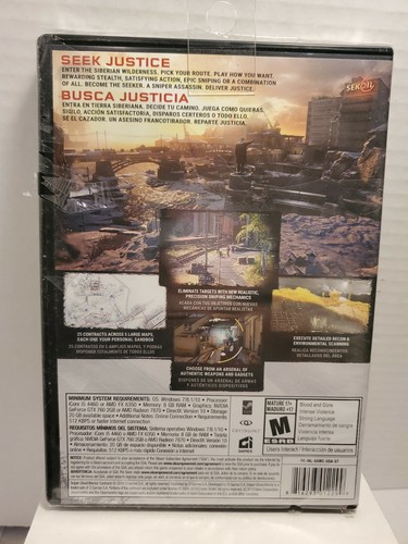 NEW Sniper Ghost Warrior Contracts PC Steam Game SEALED - BB13 - Picture 2 of 2