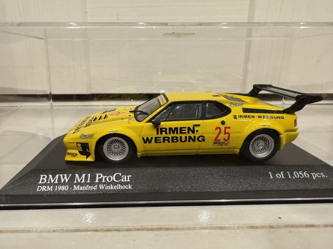 Minichamps 1/43 BMW M1 Pro Car 1980 Drm Minicar | eBay
