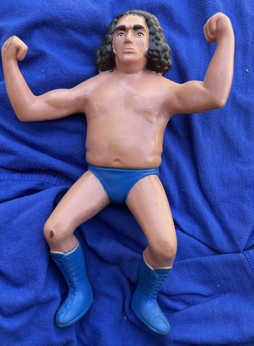 WWF Andre the Giant Long Hair Vintage 1984 Wrestli...