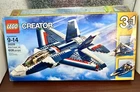2015 LEGO CREATOR: Blue Power Jet 3-in-1 Set (#31039, 608pcs)